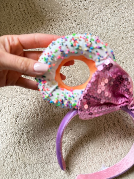 Rare* As Seen on Megan Fox Donut Mickey Ears Headband